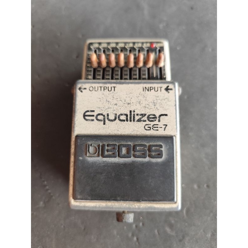 Boss GE 7 Equalizer, Efek Gitar, Bass, Suling, bisa buat Booster, Bukan Zoom