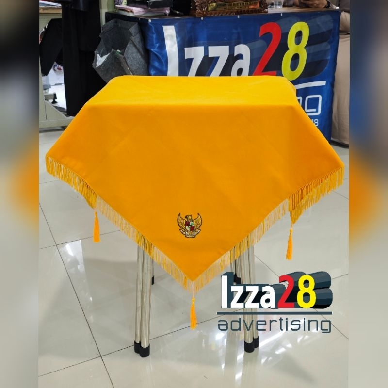 

baki warna kuning logo Garuda 4 sisi