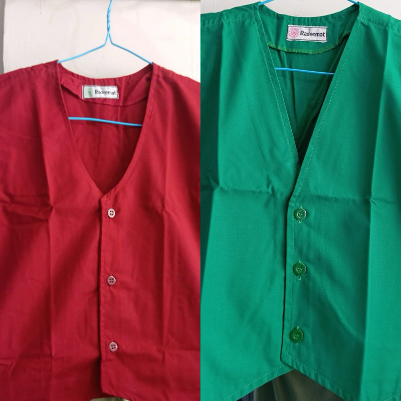 Rompi Sekolah SD Merah/Hijau (Toko Radenmat Palembang)