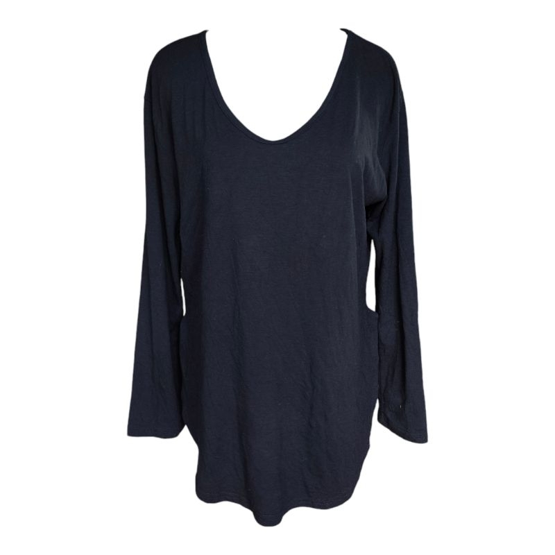 Maison de syndrome x dress mafia deep v blouse tunik M