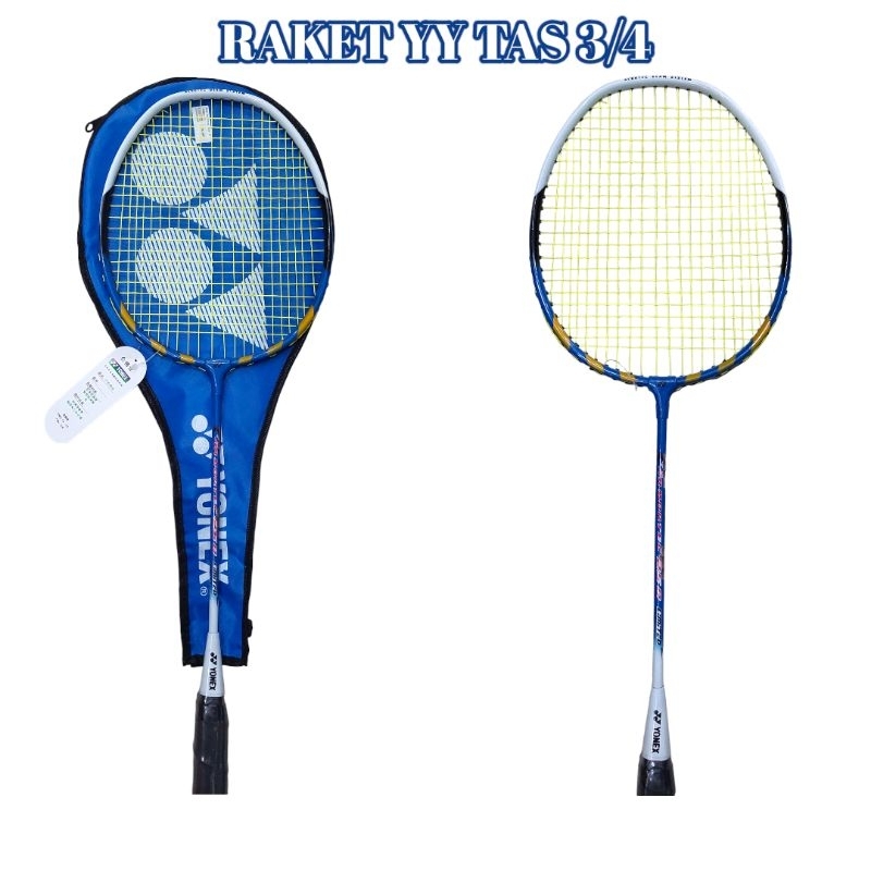 Raket Badminton YY Tas 3/4 / Raket Badminton Murah Anak Tas 3/4