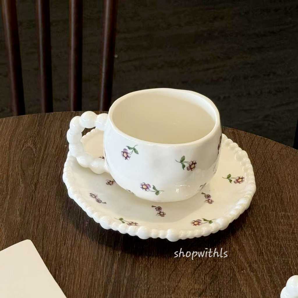 CLEO CUP & SAUCER/Premium Cup & Saucer/Cangkir Teh Vintage Premium/Cangkir Teh Mewah/Cangkir Teh Can