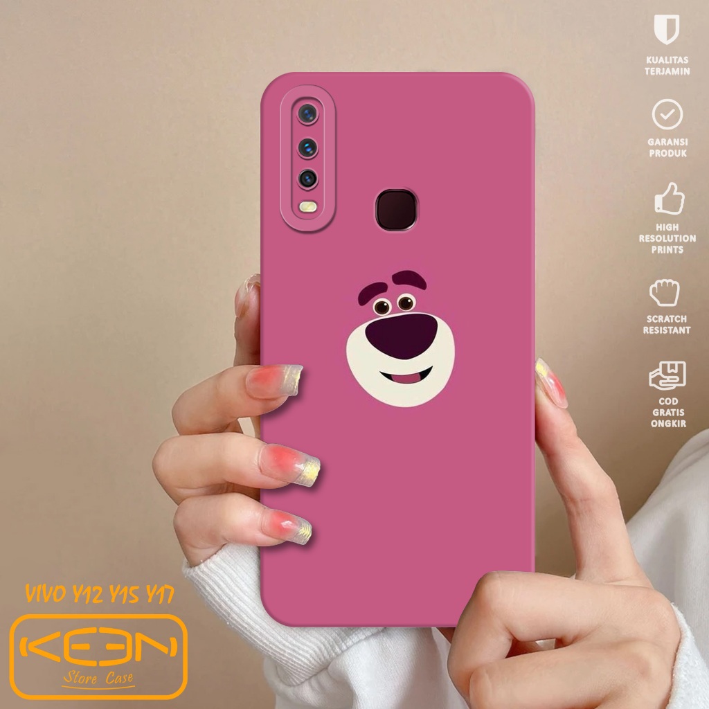 Case Hp Vivo Y12 Y15 Y17 Y12i - Casing Hp Vivo Y12 Y15 Y17 Motif Lotso - Case Procamera - Softcase H