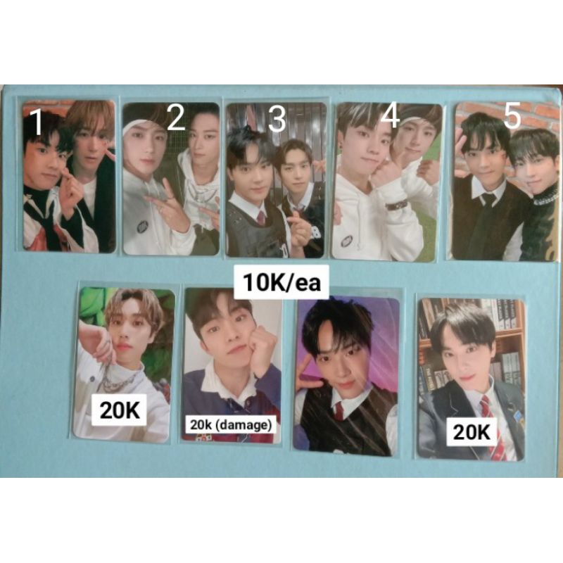 The Boyz TBZ Unit Maverick Jacob Changmin Q Haknyeon MS3 Makestar 3 Official Photocard PC