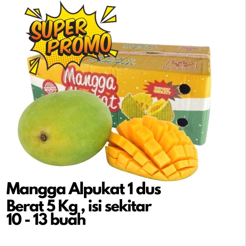 

MANGGA ALPUKAT 1 DUS BERAT 5 KG