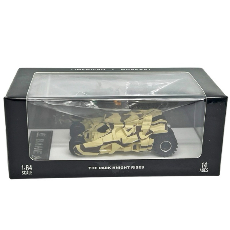 Time Micro x Moreart 64 Bane Batman The Dark Knight Rise Car w/ Figure Limited Edition