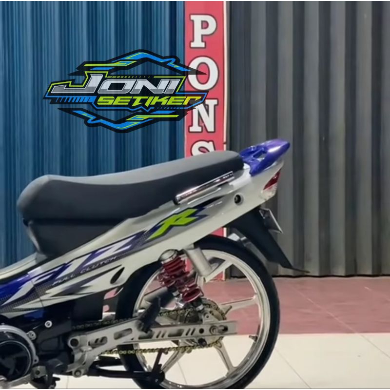 STIKER STRIPING ORI YAMAHA FIZ R 2004 BIRU VARIASI TERBARU STIKER FIZ R BIRU 2004