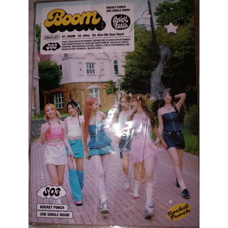 album only Rocket Punch Boom