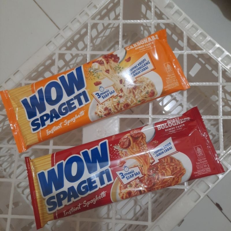 

wow spageti carbonara & bolognese viral