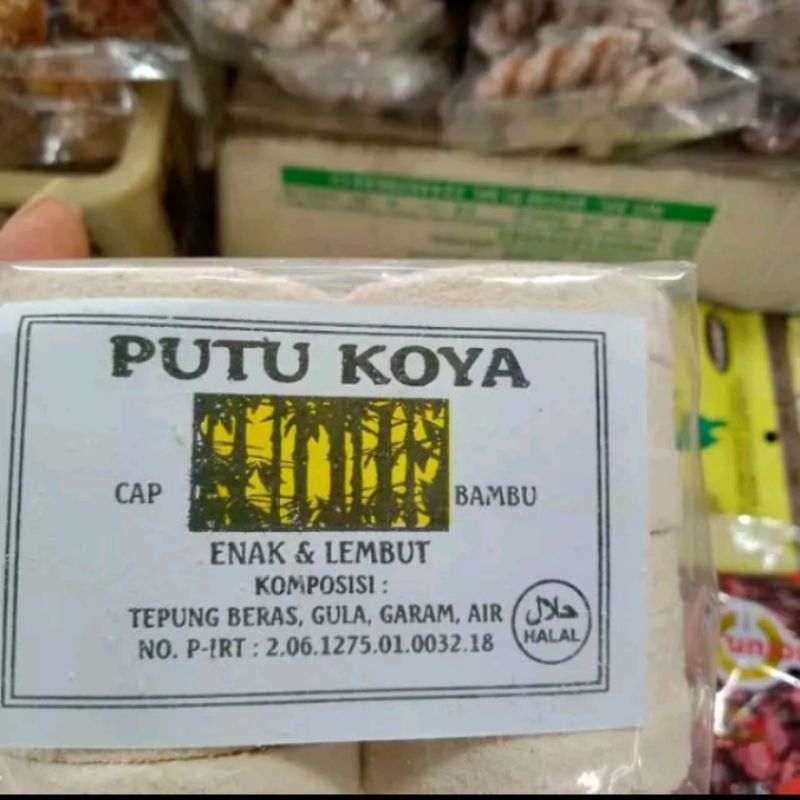 

PUTU KOYA (Kue kering) 1 bks Isi 12