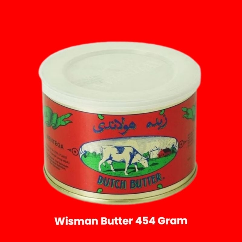 

BUTTER WIJSMAN 454 GR- WIJSMAN BUTTER-MENTEGA WISMAN-SALTED BUTTER