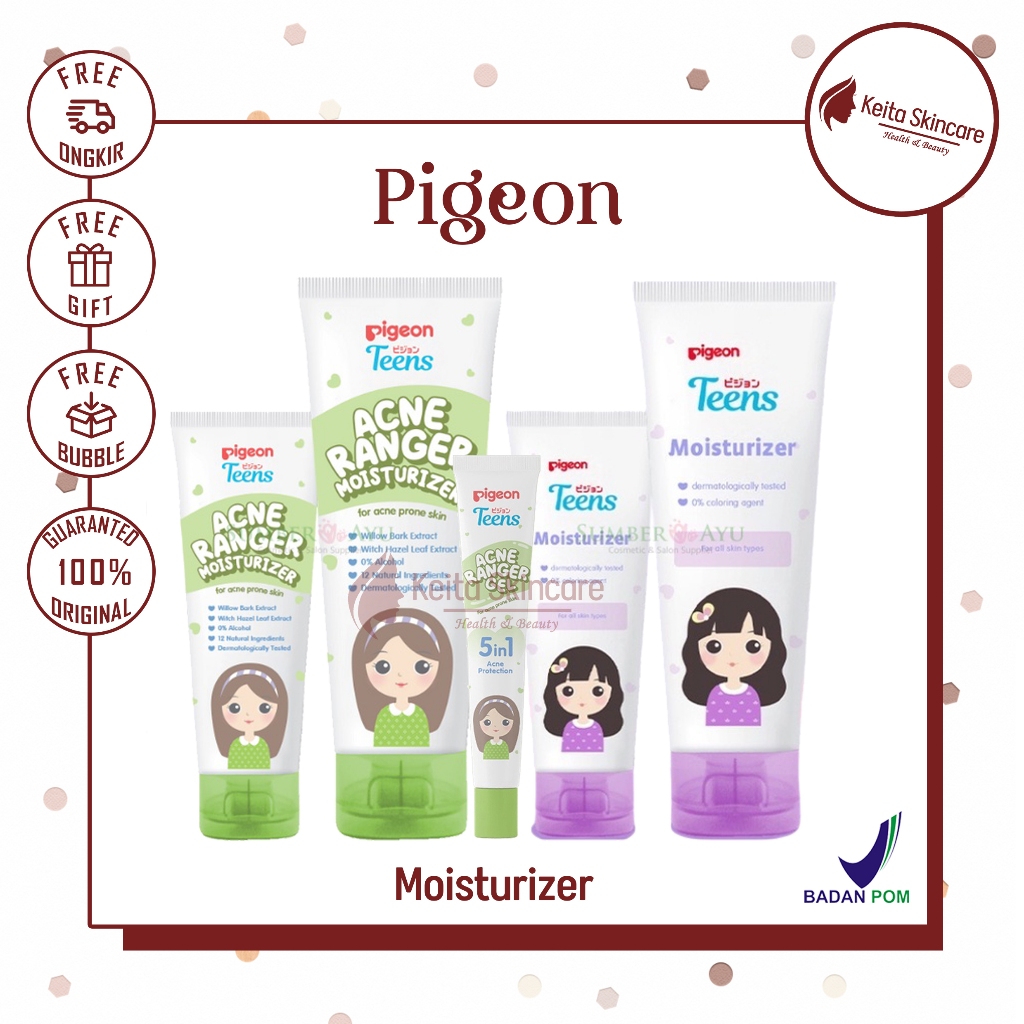 PIGEON TEENS Moisturizer For All Skin Acne Pigeon Teens Acne Ranger Moisturizer