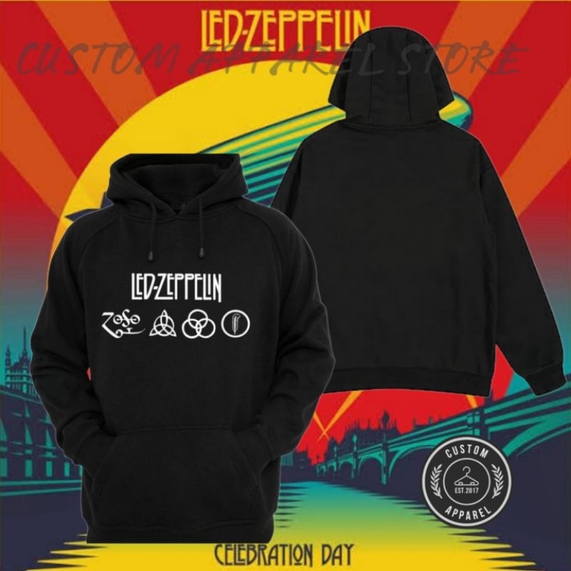 Jaket Sweater Hoodie Led Zeppelin