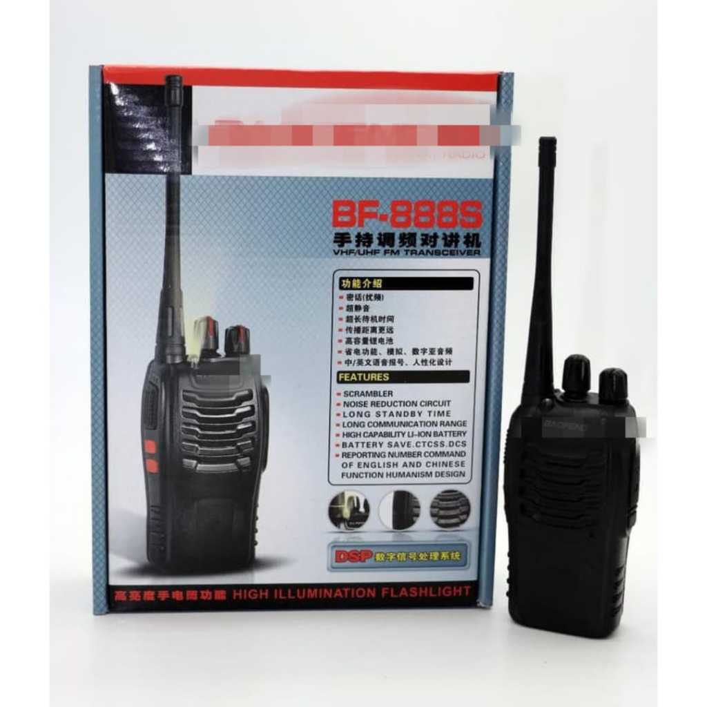 BISA COD BAYAR DITEMPAT BF 888S WALKIE TALKIE JARAK JAUH HT TERBAIK DIKELASNYA SINGELBAND