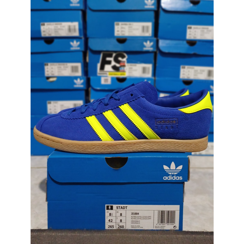 ADIDAS CITY SERIES STADT BLUE YELLOW