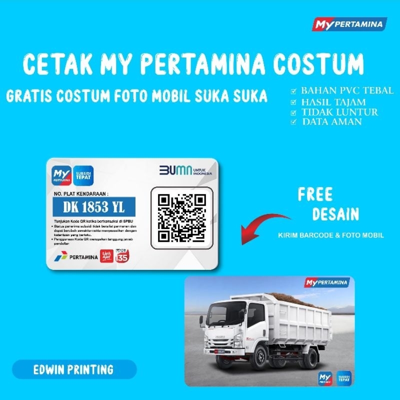 

COSTUM FOTO MY PERTAMINA MURAH BERKUALITAS