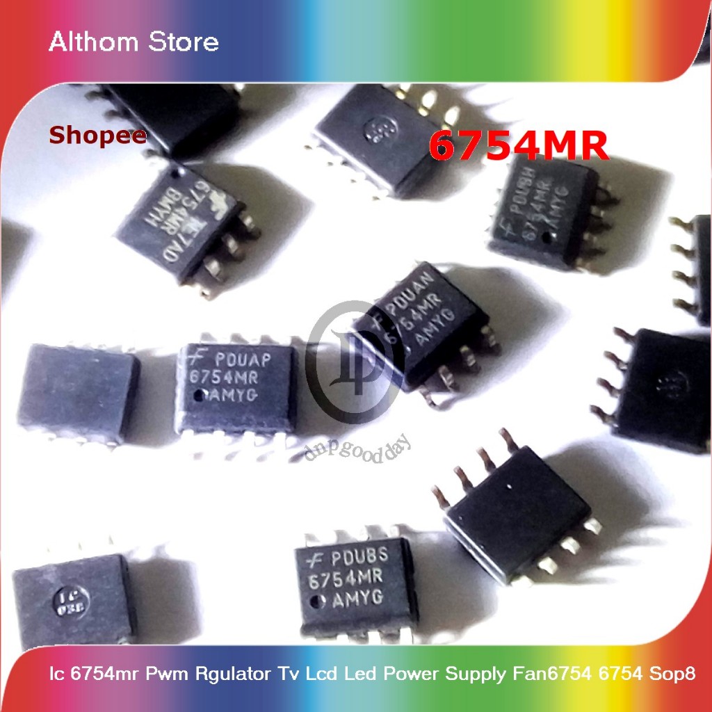 ic 6754mr pwm rgulator tv lcd led power supply fan6754 6754 sop8