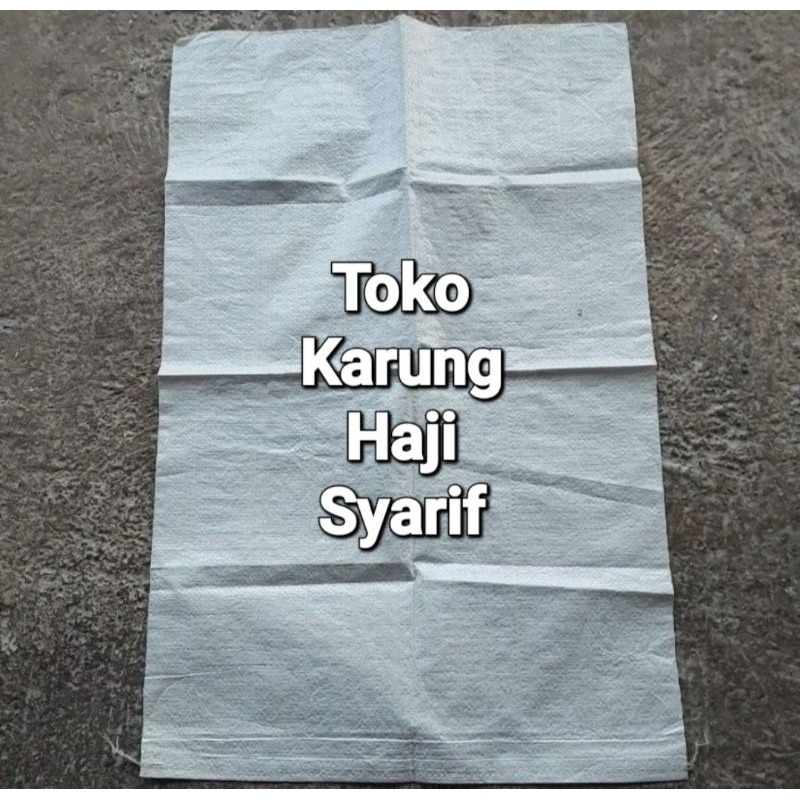 Karung Plastik Baru 50x80 (30kg)