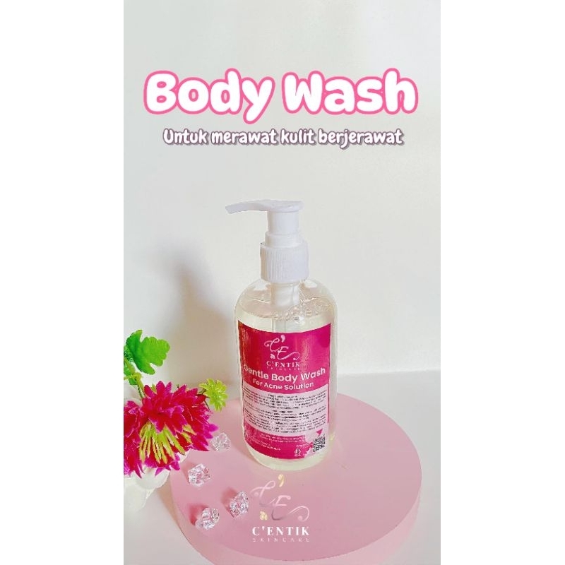 Body Wash Anti acne || C'Entik Skincare || Body wash dengan formulasi anti jerawat badan