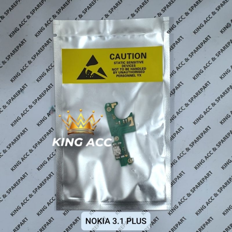 FLEXIBLE FLEXIBEL FLEKSIBEL NOKIA 3.1 PLUS CON KONEKTOR TC CAS CHARGER MIC