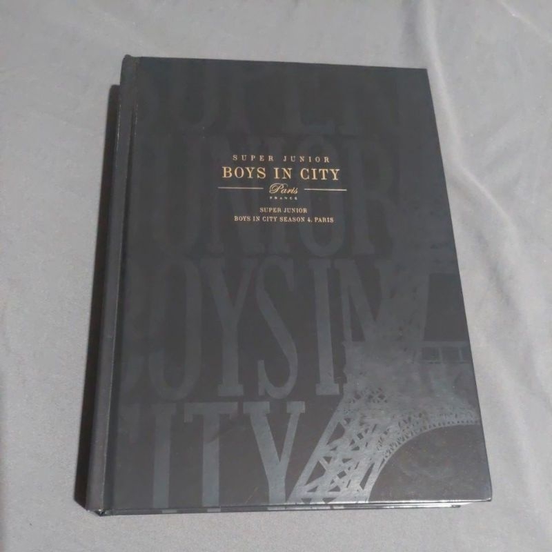 Super Junior Photobook Boys in City Season 4 Paris