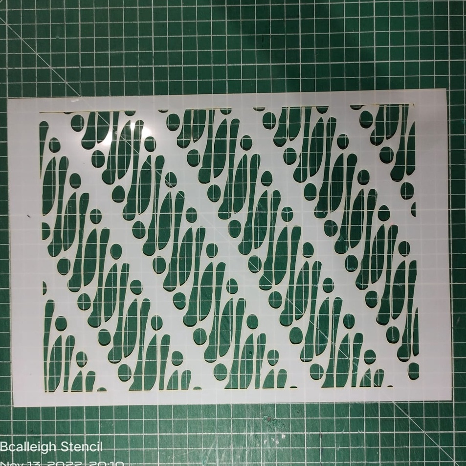 

Obral Meriah Stencil Motif Batik