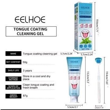 Eelhoe Sikat Lidah pembersih lidah
