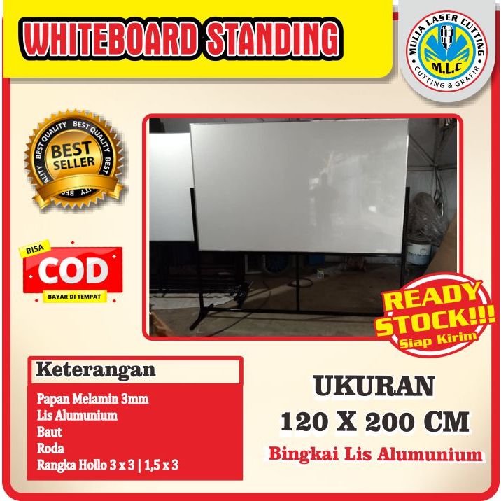 

PAPAN TULIS | WHITEBOARD STANDING 120x200cm