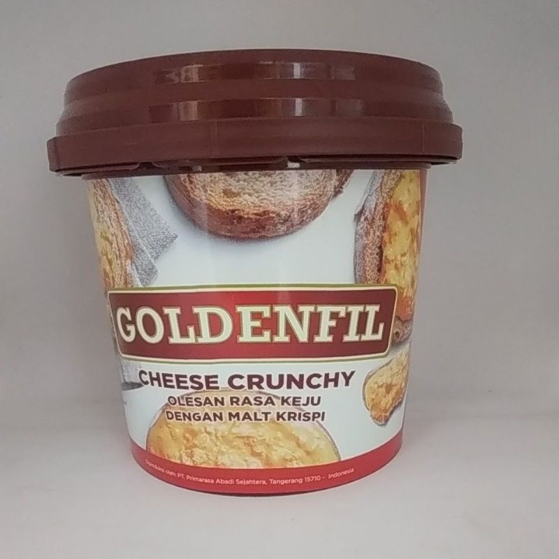 

GOLDENFIL CHEESE CRUNCHY CHEESE TOPPING SAUS KEJU