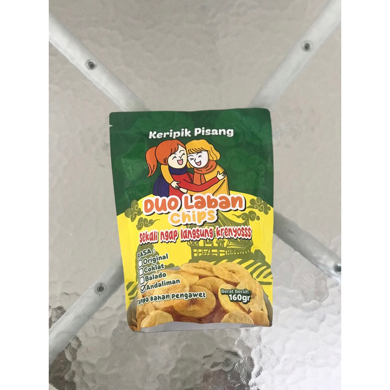 

Keripik Pisang Andaliman *Laban Chips