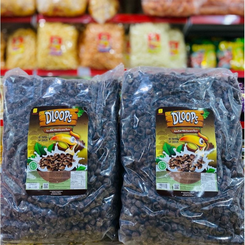 

Dloops Corn Puff - Coklat Kiloan