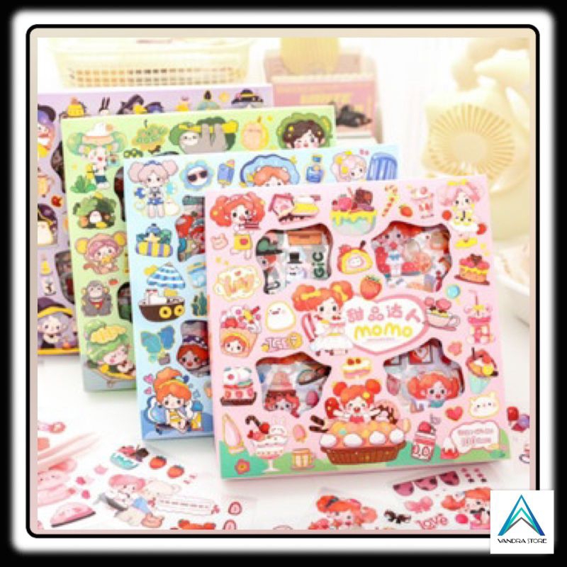 

Stiker Momo Mix Warna Isi 100 Pcs – Stiker Lucu, Unik, & Variatif untuk Dekorasi