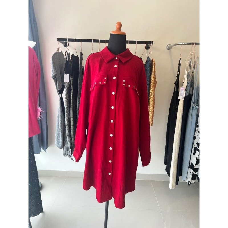 Baju Tunik Atau Terusan Dress Mewah Branded Shein Original Elegan Fashion