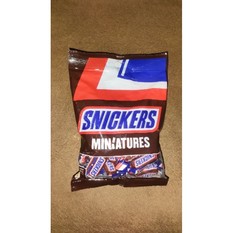 

Snickers Miniatures 150gr | Coklat Impor Arab 14pcs