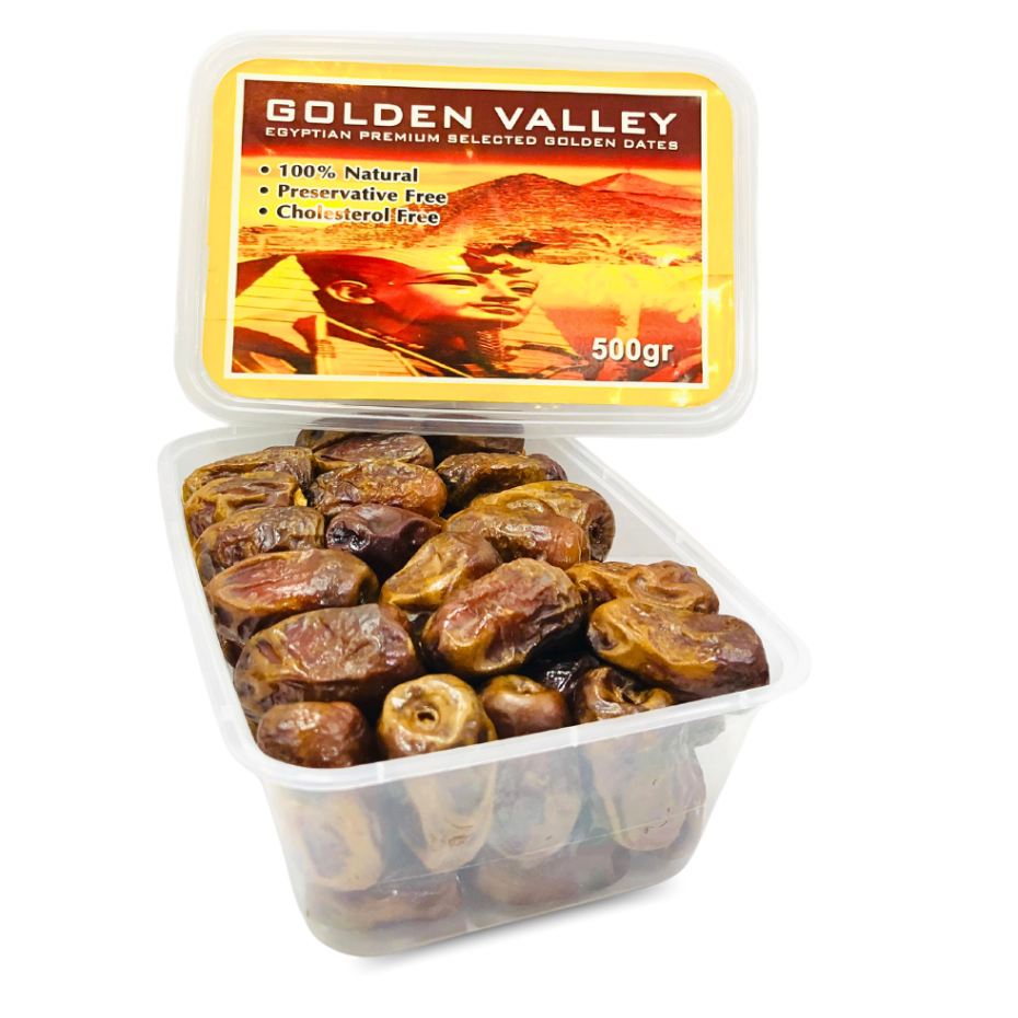 

Kurma Golden Valley 500 gram / Kurma Mesir Madu 500gr / Shabani.Kurma / Kurma Mesir Madu Premium