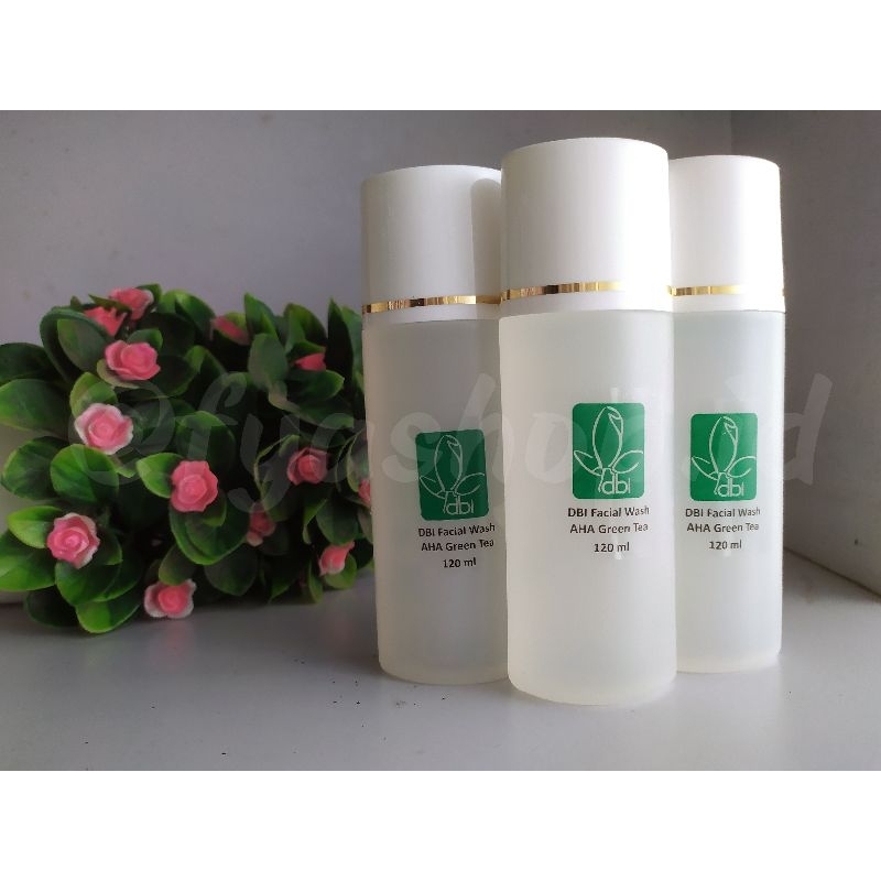 Facial Wash DBI Green Tea Sabun Wajah Pencerah Produk Kecantikan Mutia Vie