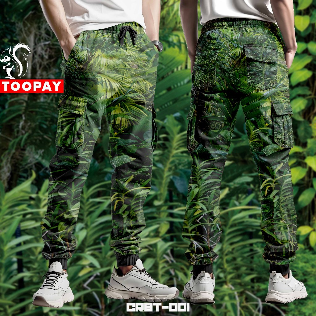 Celana Panjang Pria Berburu - Celana Panjang Berburu Pria - Celana Berburu Kamuflase Motif  Rambatan