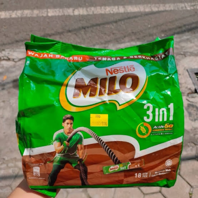 

Milo 3in1 Malaysa Original 18x30gr