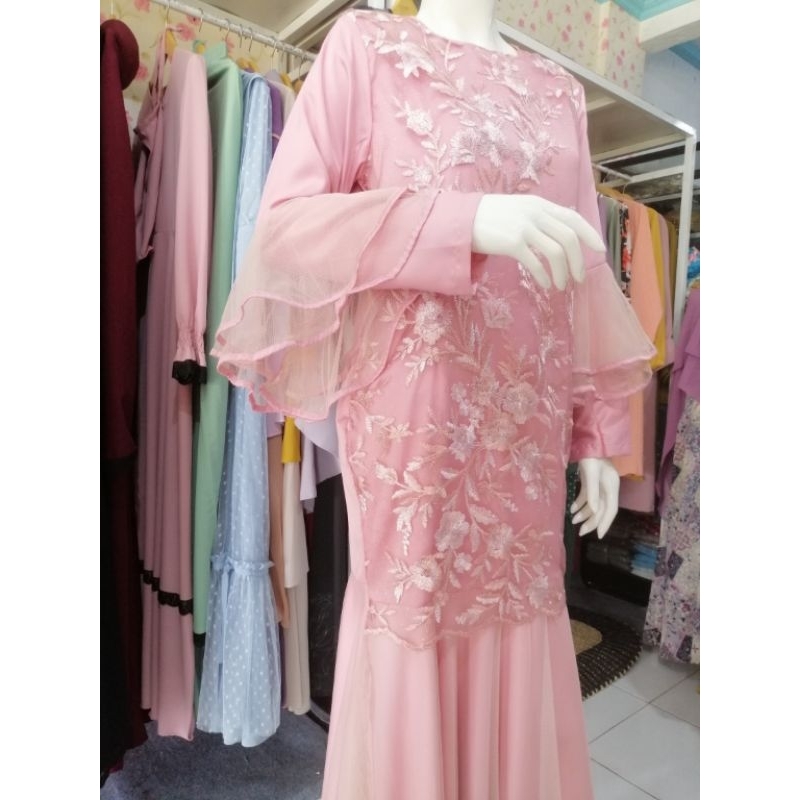 Zasya kebaya / gamis Brokat / gamis model duyung / gamis pesta