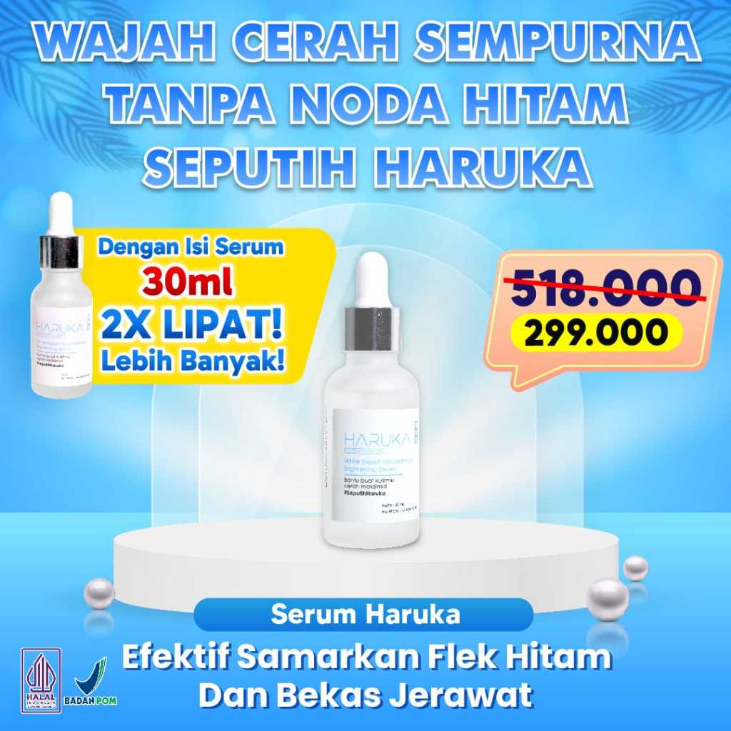 Serum Haruka White Expert Niacinamide Serum Seputih Haruka Haruka Skincare