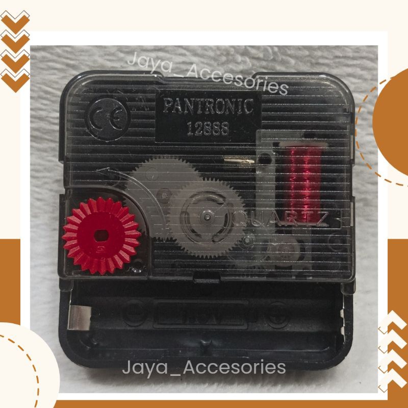 Mesin Jam Dinding QUARTZ 12888 PANTRONIC Mesin Jam Dinding Detak Murah