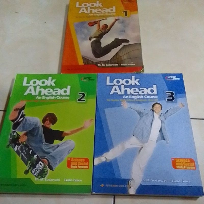 Look Ahead untuk kls 1 2 & 3 SMA  ( ORIGINAL ) Erlangga