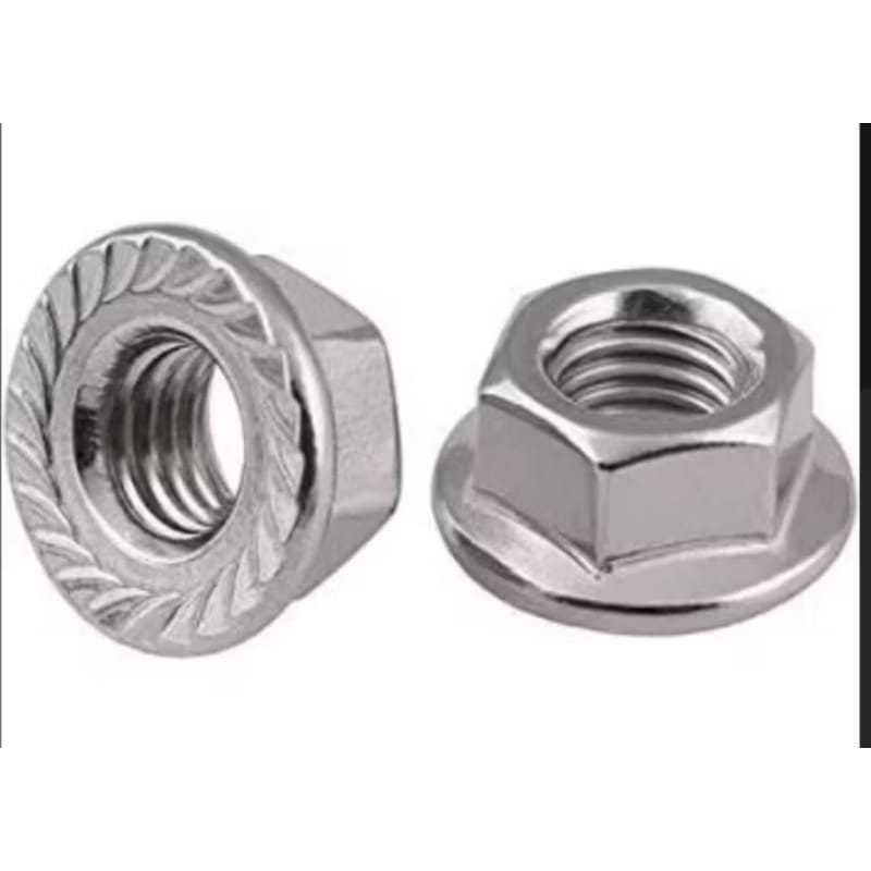 MUR FLANGE NUT STAINLESS M8