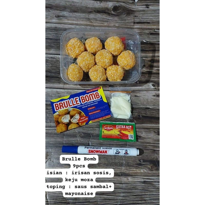 

Brulle Bomb isi 9 pcs frozen