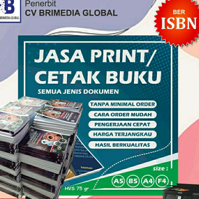 

Jasa Penerbitan dan percetakan buku