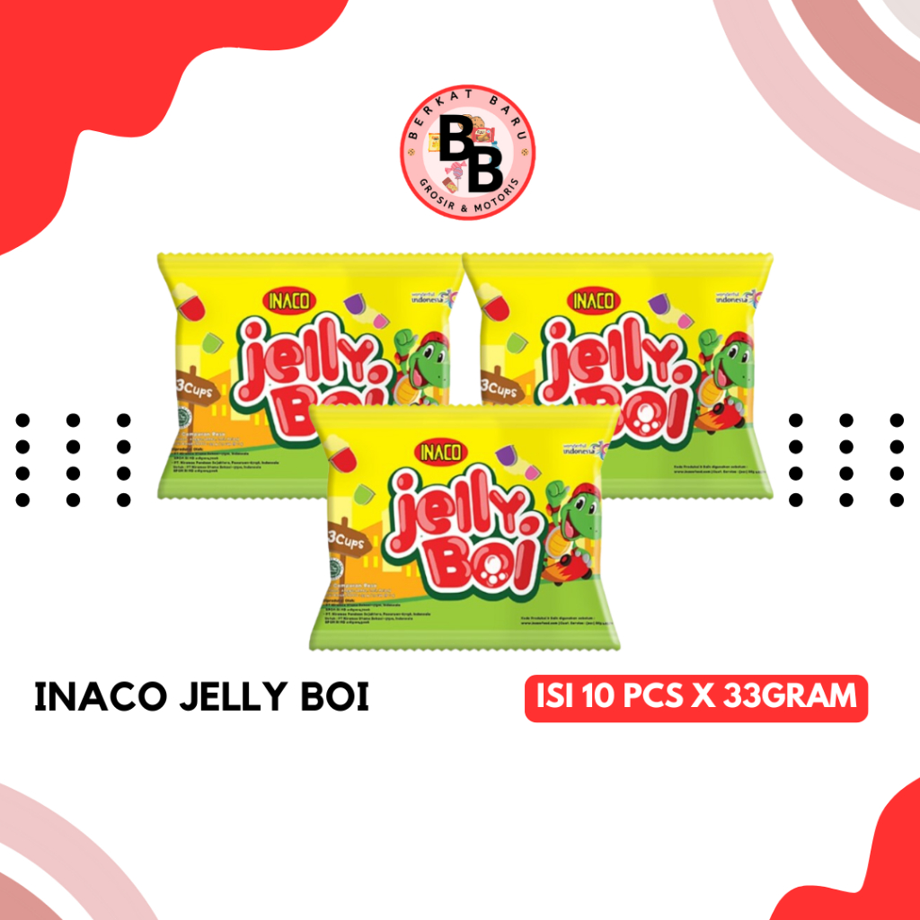 

[BB SNACK] INACO JELLY BOI 33GRAM