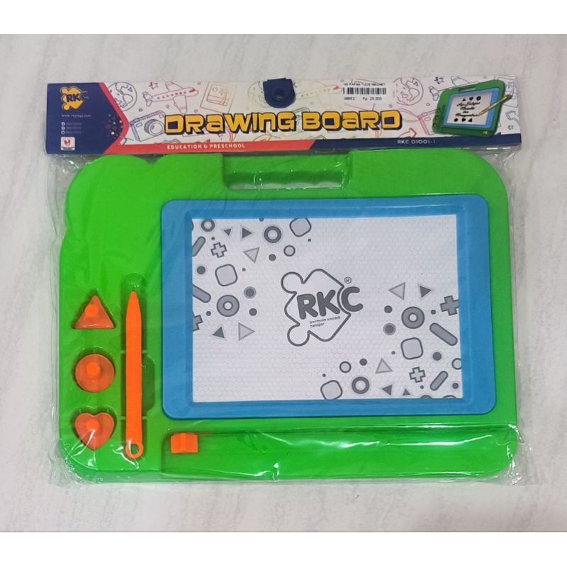 

magnetic writing board, papan menggambar anak