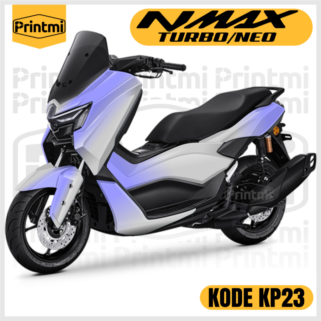 Decal Stiker Nmax Neo S Full Body Sticker Turbo 155 2024 Motor Variasi Polos Modifikasi Racing Skotl
