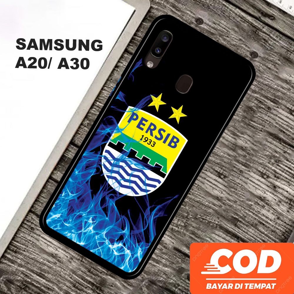 [A11] CASING PERSIB BANDUNG SAMSUNG A20/ A30 CASE HANDPHONE SAMSUNG A20/ A30 CASING PERSIB VIRAL CAS
