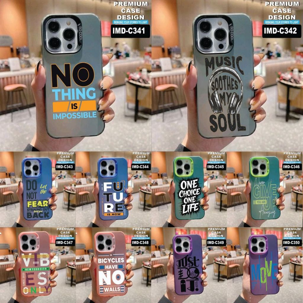 VIVO V40/Y18/Y28/Y38 ⭐️ CASE MOTIF KODE IMD C341- C350 CEK DESKRIPSI VENUS ACC